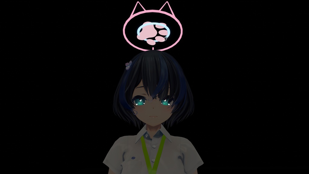 びしょぬれのしずくさんキラキラ水面アイ