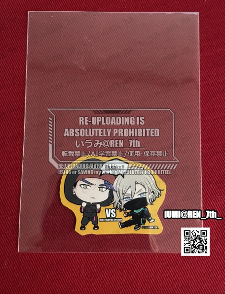 アクリルキーホルダー【BLOOD VS DUST】