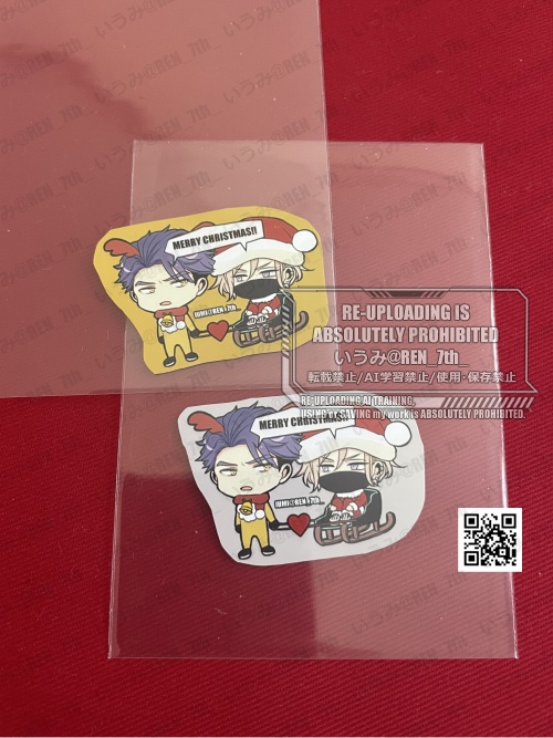 アクリルキーホルダー【BLOOD VS DUSTトナサンVer.】