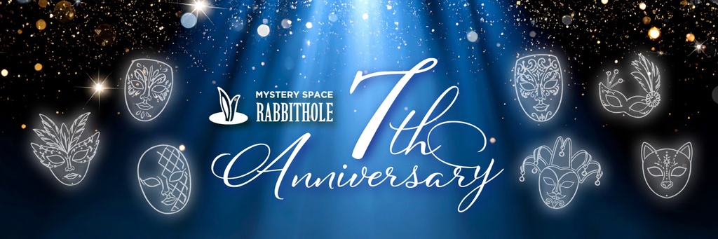 Rabbithole7周年記念ステッカー【数量限定・送料別】