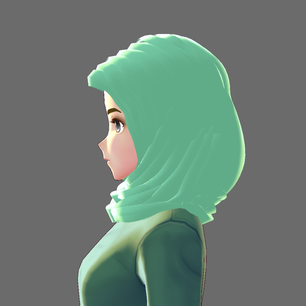 【無料!VRoid】ムスリム女性(ヒジャーブ)