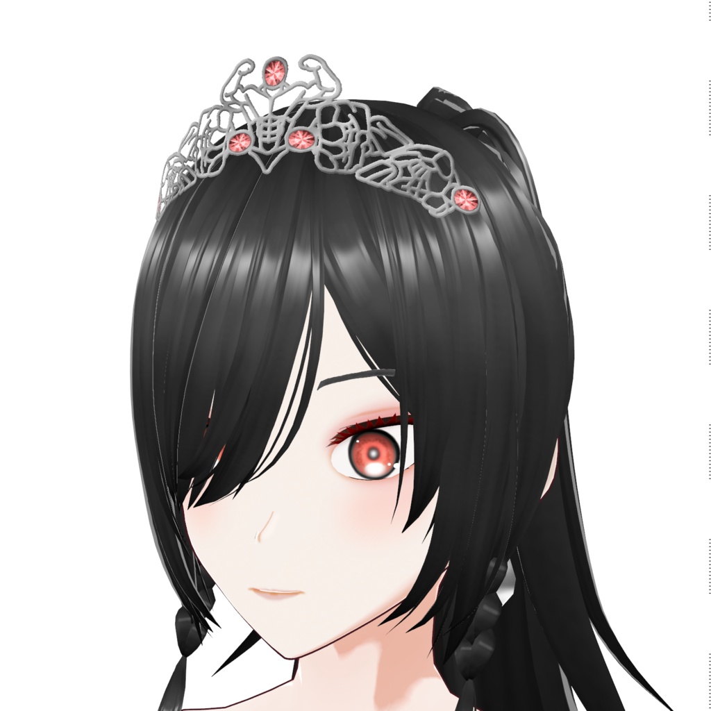 【VRoidヘアー】筋のティアラ