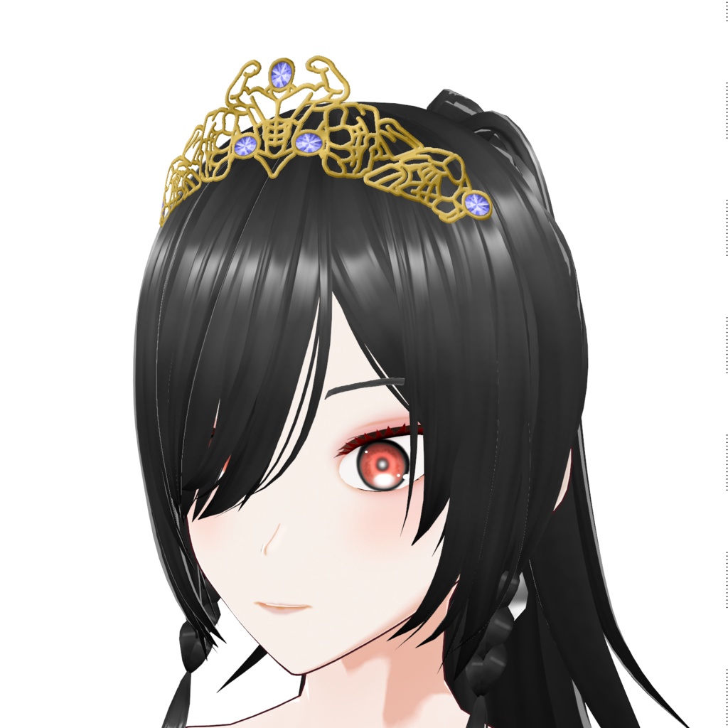 【VRoidヘアー】筋のティアラ