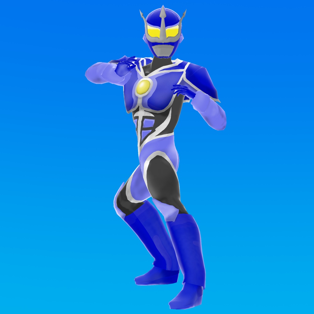 【オリジナルVRMモデルヒーロー】ブドマリン