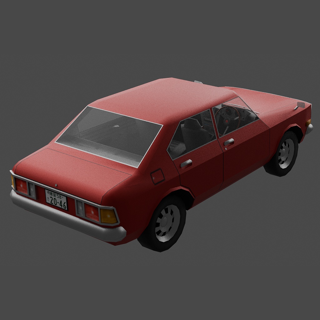 オリジナルレトロ70年代風カー「カトーナ」