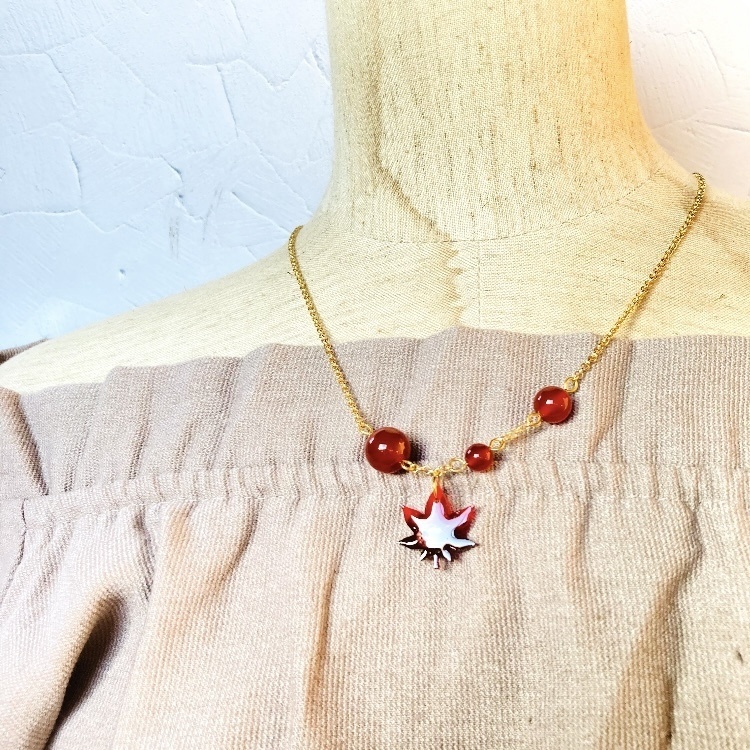 ✨秋纏うレッドアゲート🍁