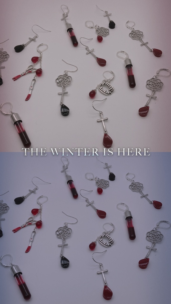 ✞ 血液ピアス✝︎  【No.38】