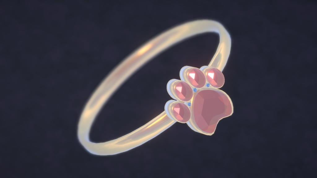 Cat's Ring [VRChat] [Unity] 肉球の指輪