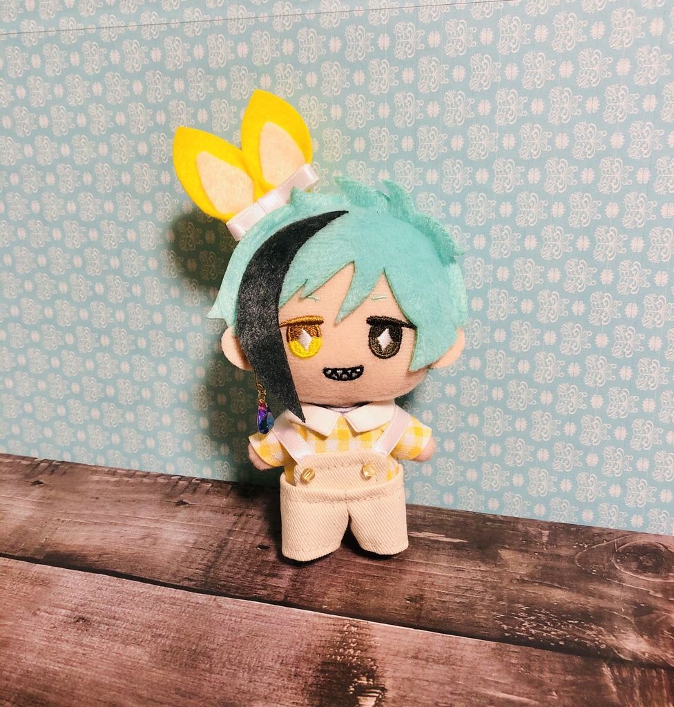 終了)けもみみサロペット　イエロー