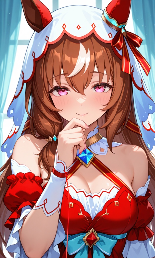 妖艶な雰囲気を纏うスティルインラブ　ウマ娘プリティーダービー