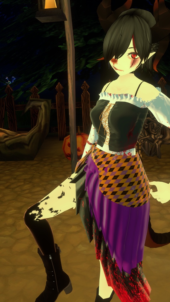 【Simit 専用衣装】ハロウィン衣装 無料 ※血表現有