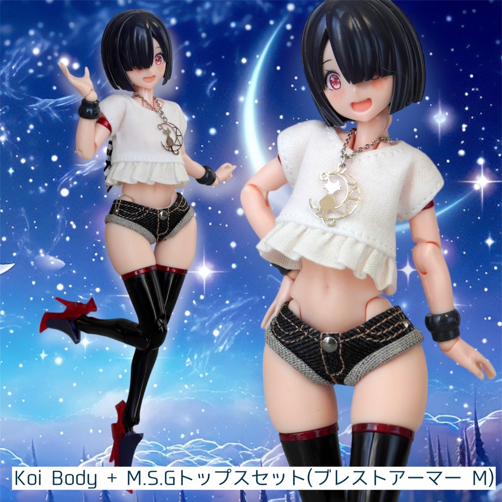 Koi Body 専用お洋服セット「月夜猫」メガミデバイス