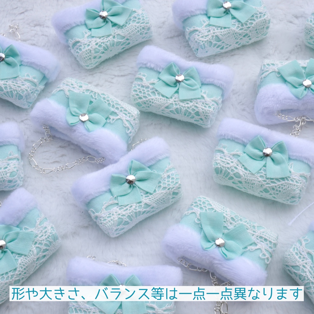 小さなドール用のバッグ ミント