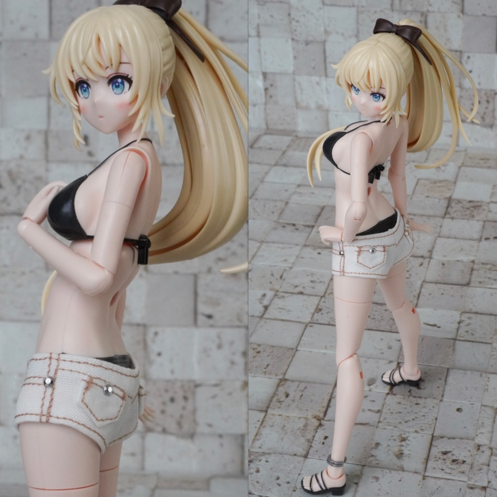 「ショートパンツⅡ型(白)」佐伯リツカ【水着】専用