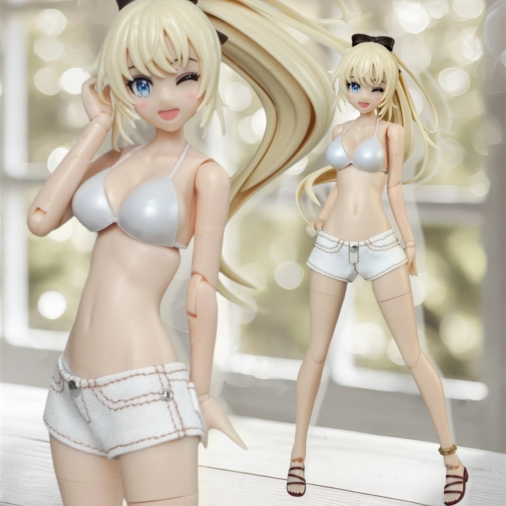 「ショートパンツⅡ型(白)」佐伯リツカ【水着】専用