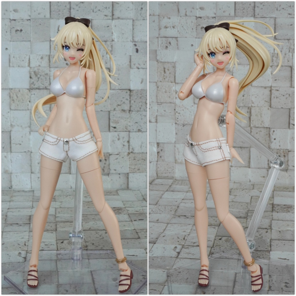 「ショートパンツⅡ型(白)」佐伯リツカ【水着】専用