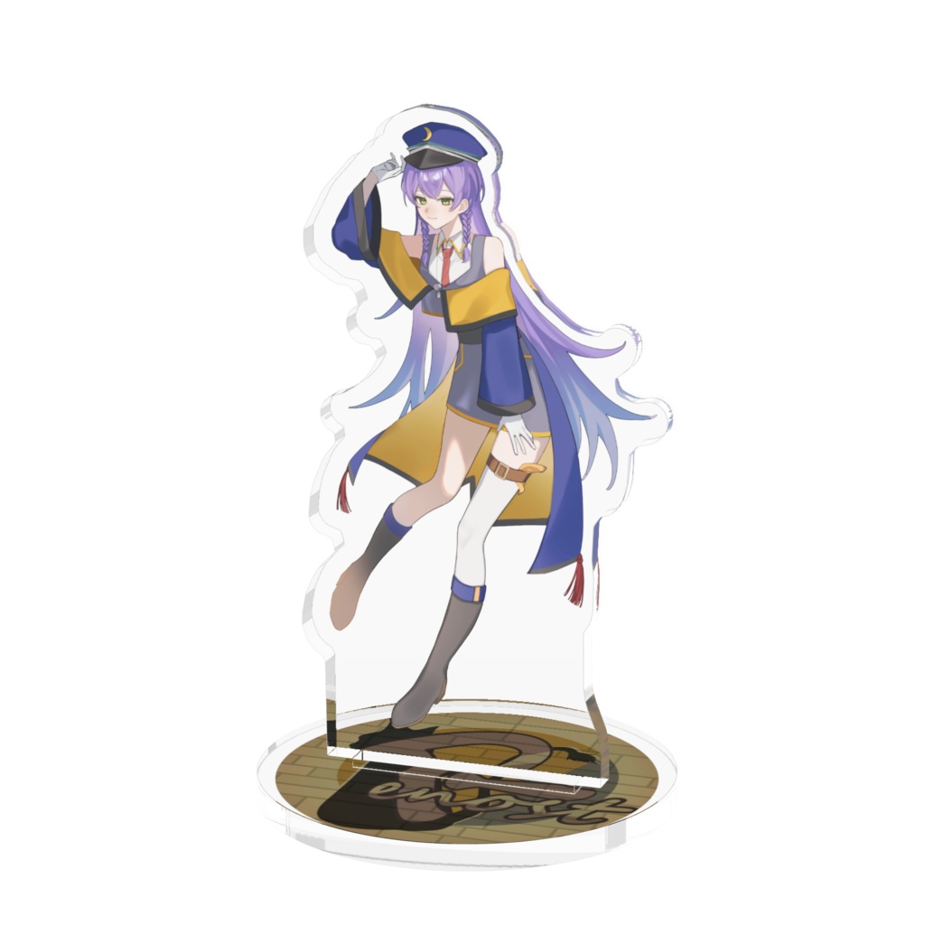 【２周年記念グッツ】アクリルフィギュア ver.駅長【みや】