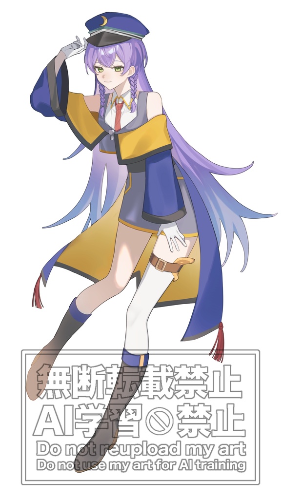 【2周年記念グッツ】アクリルフィギュア ver.駅長【みや】
