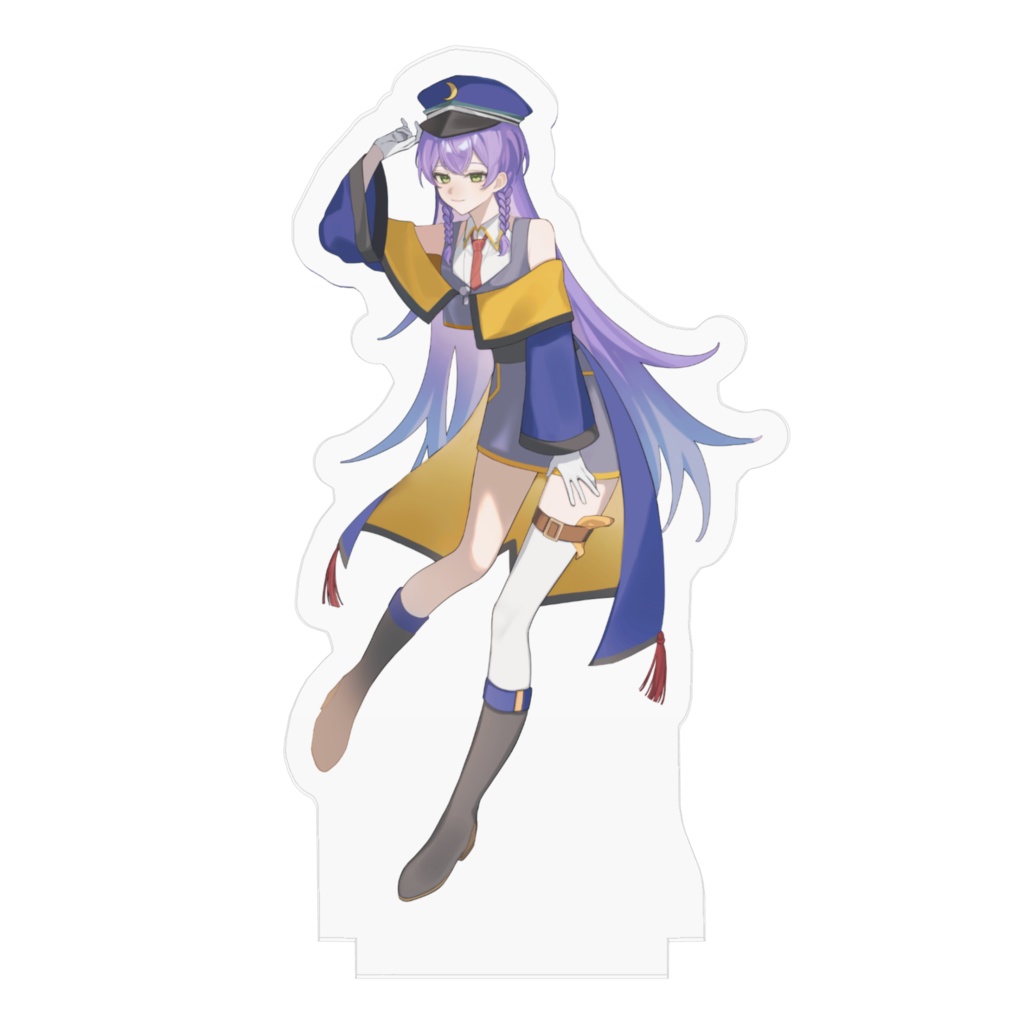 【2周年記念グッツ】アクリルフィギュア ver.駅長【みや】