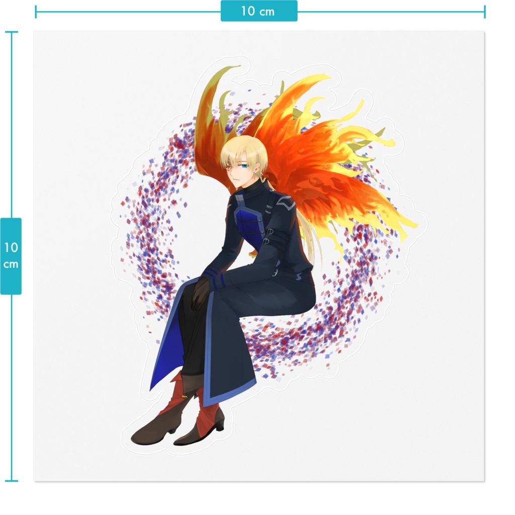 【PFSOZ】アシェル ステッカー