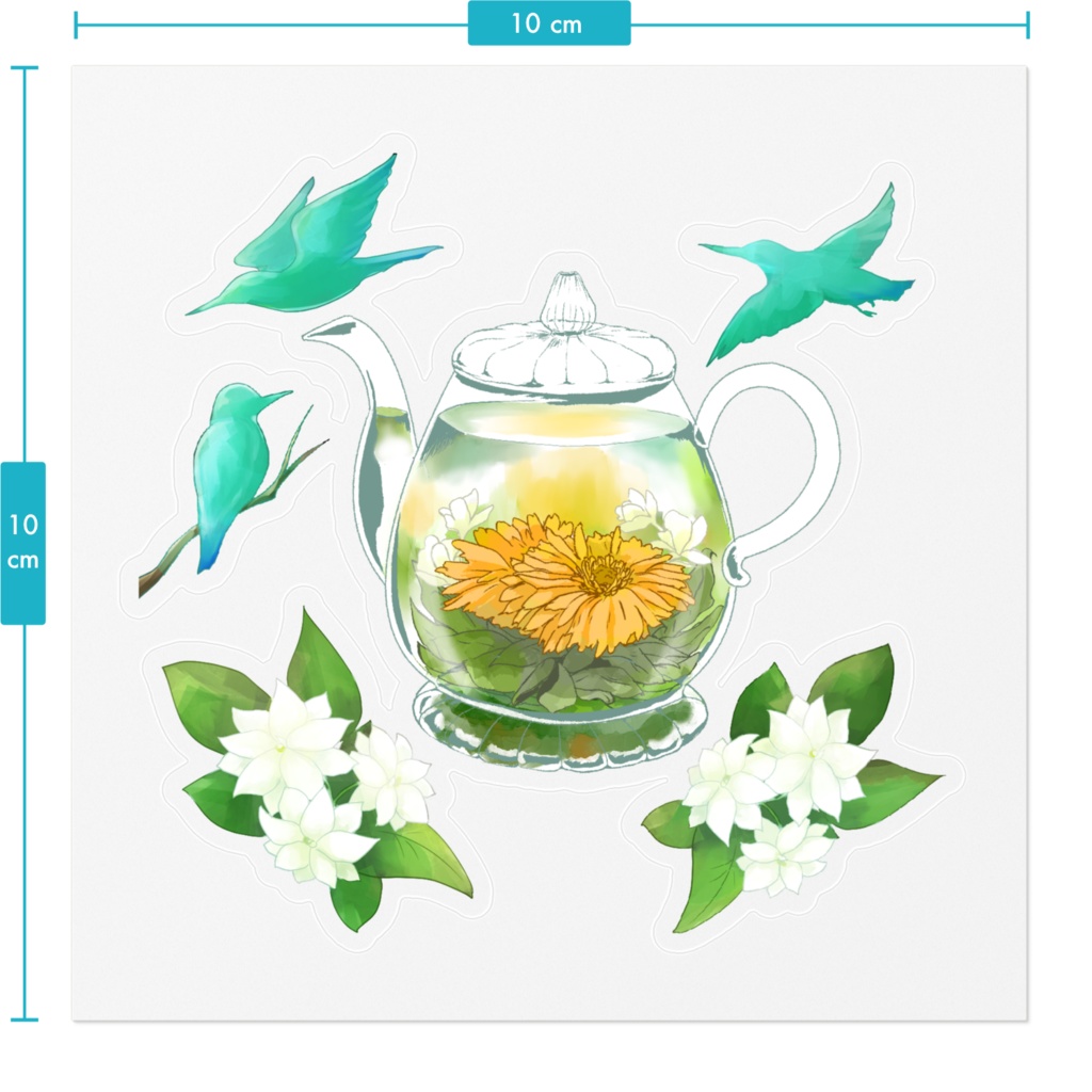 【PFSOZ】モチーフステッカー