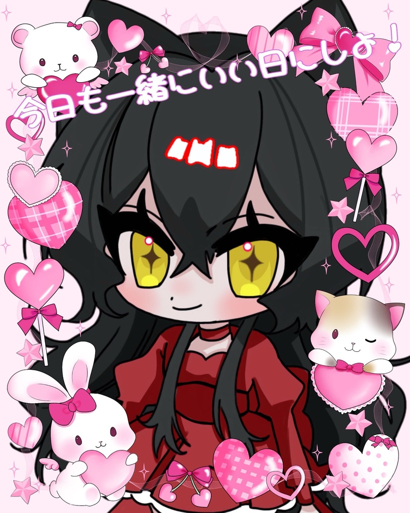 【Vtuber】メルヘンフレーム【おはV素材】【期間限定】