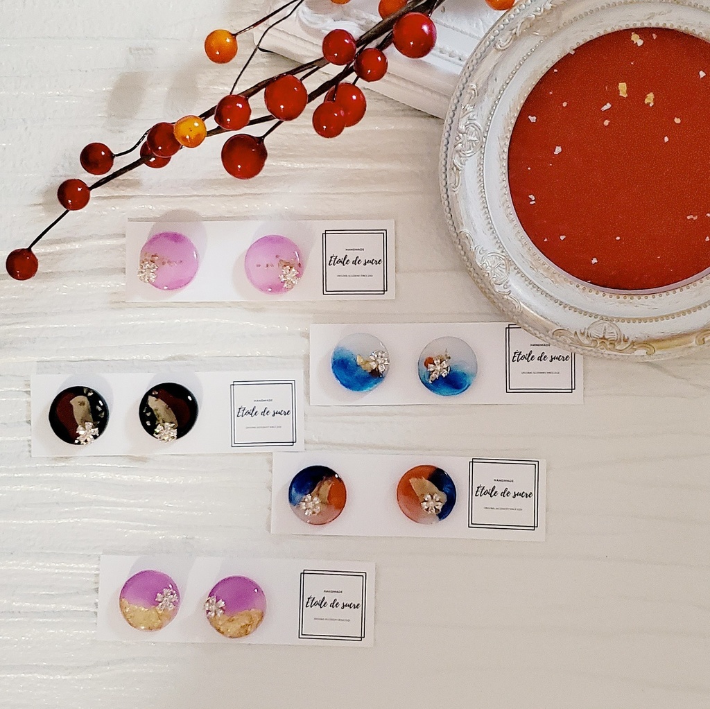 刀剣乱舞6周年おめでとう!始まりの五振りイヤリング/ピアス