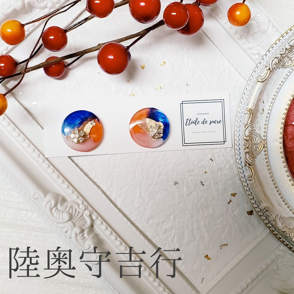 刀剣乱舞6周年おめでとう!始まりの五振りイヤリング/ピアス