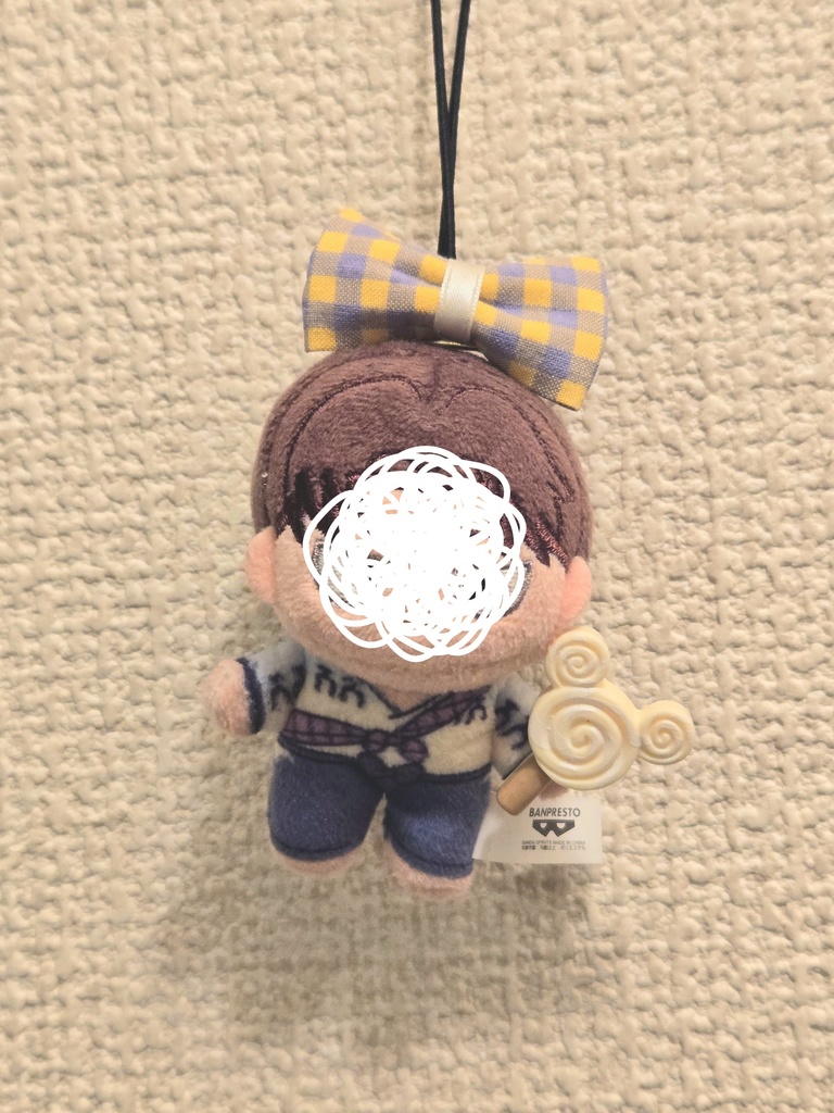 BIGリボンうさ耳帽子8cmぬい〜パペット用