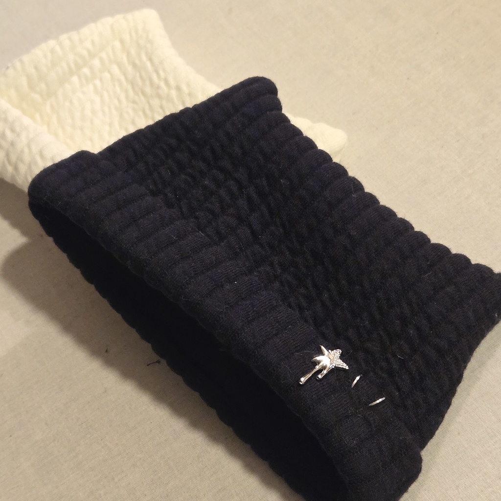 20cmぬい用猫耳ニット帽