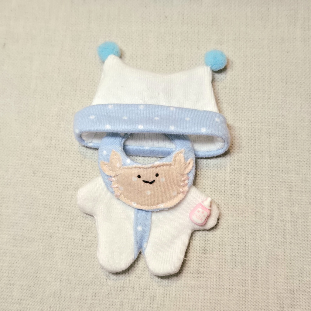 8cmぬい用BABYセット カニのスタイver