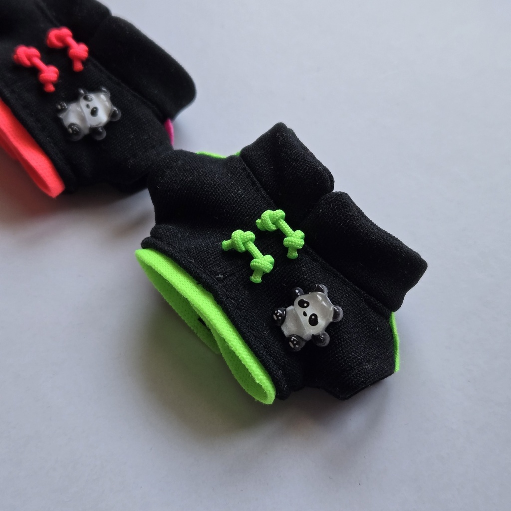 8cm~10cmぬい用 ネオンチャイナトップス