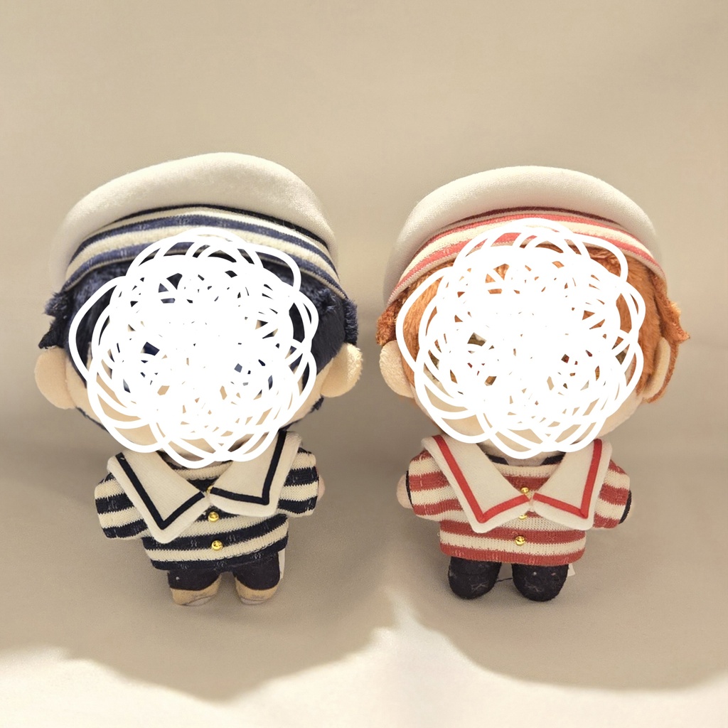 12cmぬい用セーラーカラー3点セット
