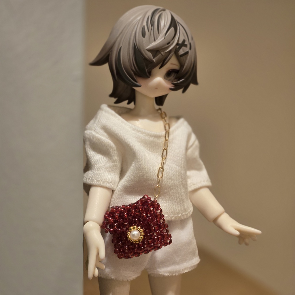 ミニチュアビーズショルダーバッグ