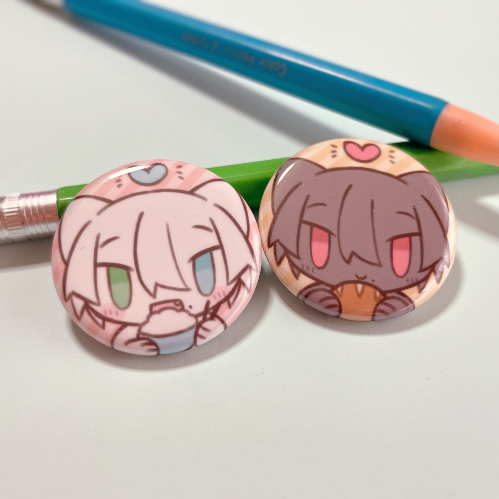 &eat - ゆきひろとごはん 缶バッジ