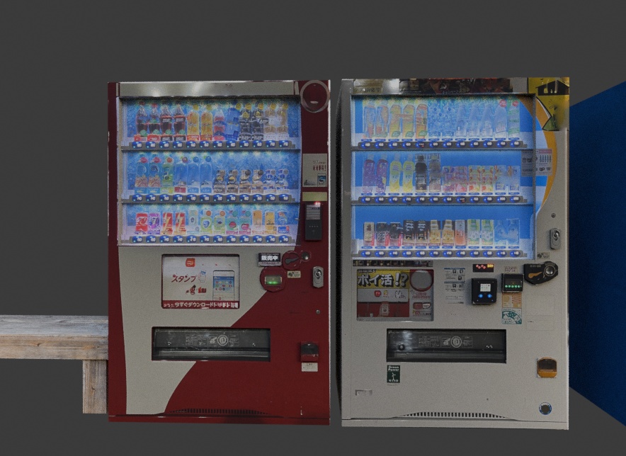 3Dモデル「路地が作れる33点セット」【VRChat向け】