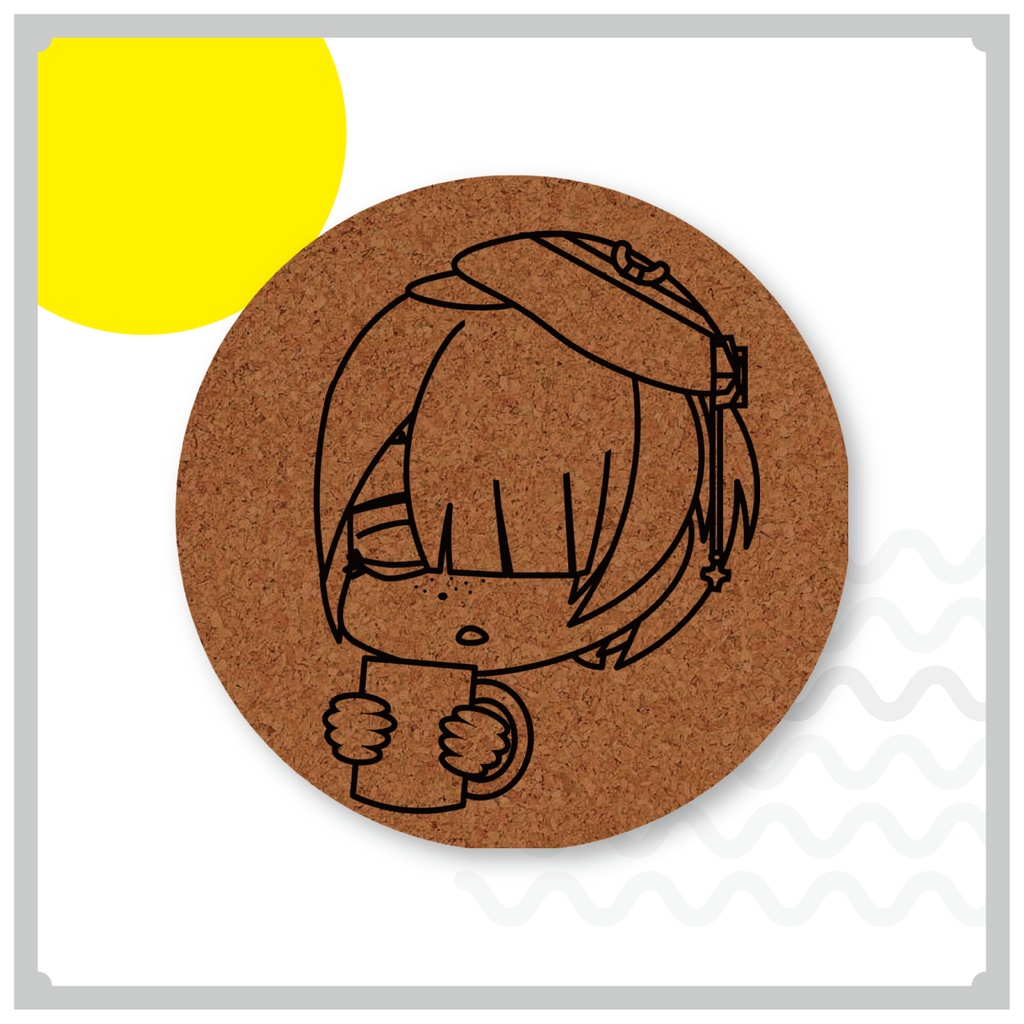 フレミネ(コルクコースター)