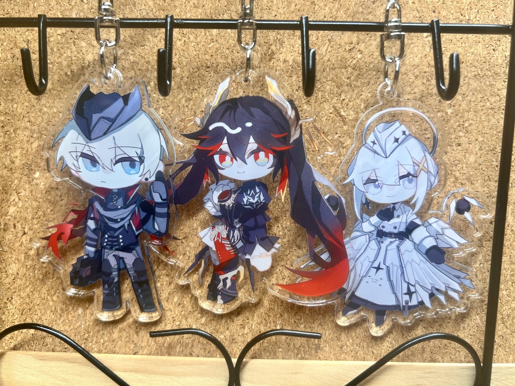 PGR_ルシア/リー/リーフ アクリルキーホルダー