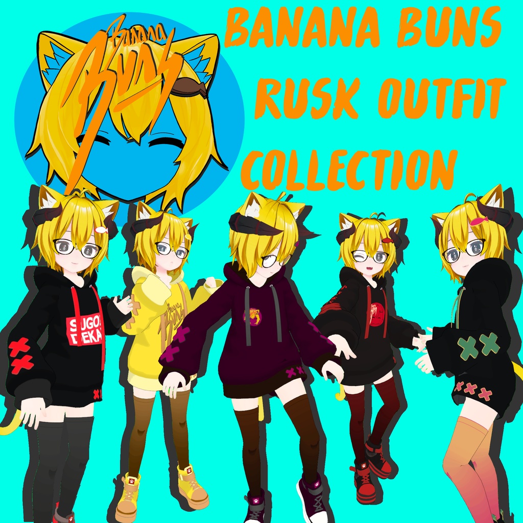 Banana Buns Rusk Outfit Collection