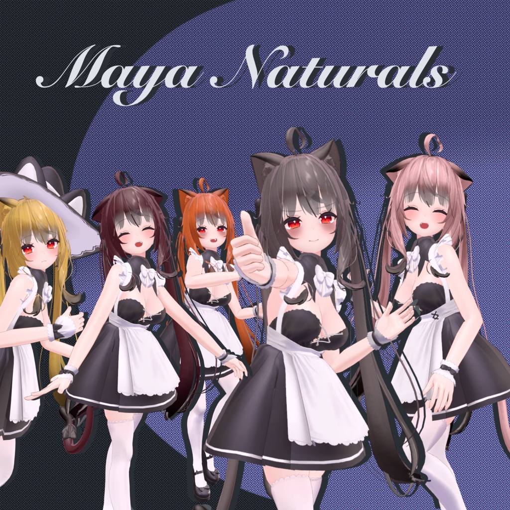 「舞夜」Maya Naturals Hair Set