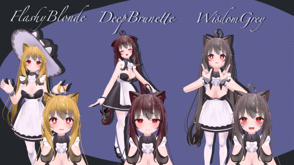 「舞夜」Maya Naturals Hair Set