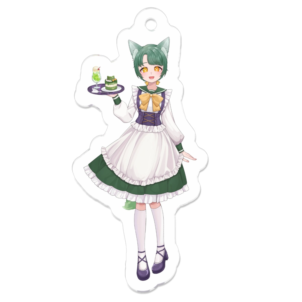 香葉千那・新立ち絵アクキー