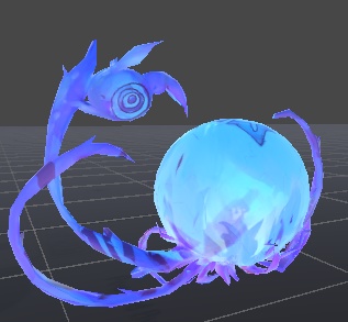 幻想発光クラゲ 3Dモデル【VRC向け】