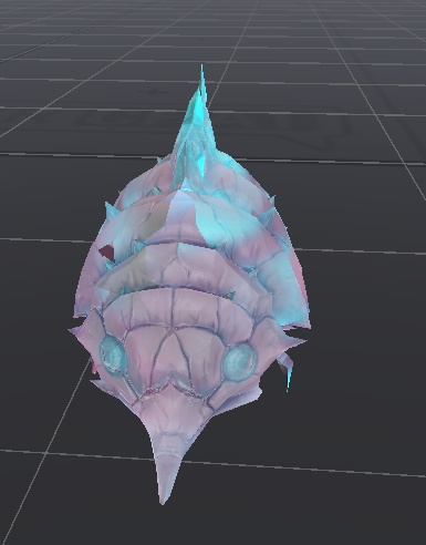 ▼2998 深海蟲(発光オブジェクト)