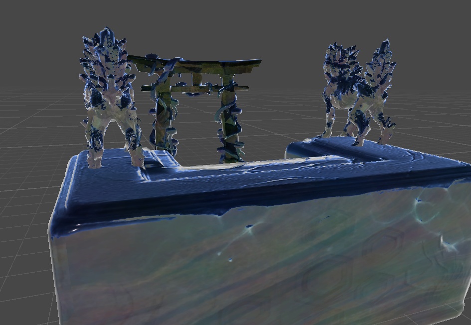 深海鳥居セット - 静的アセット