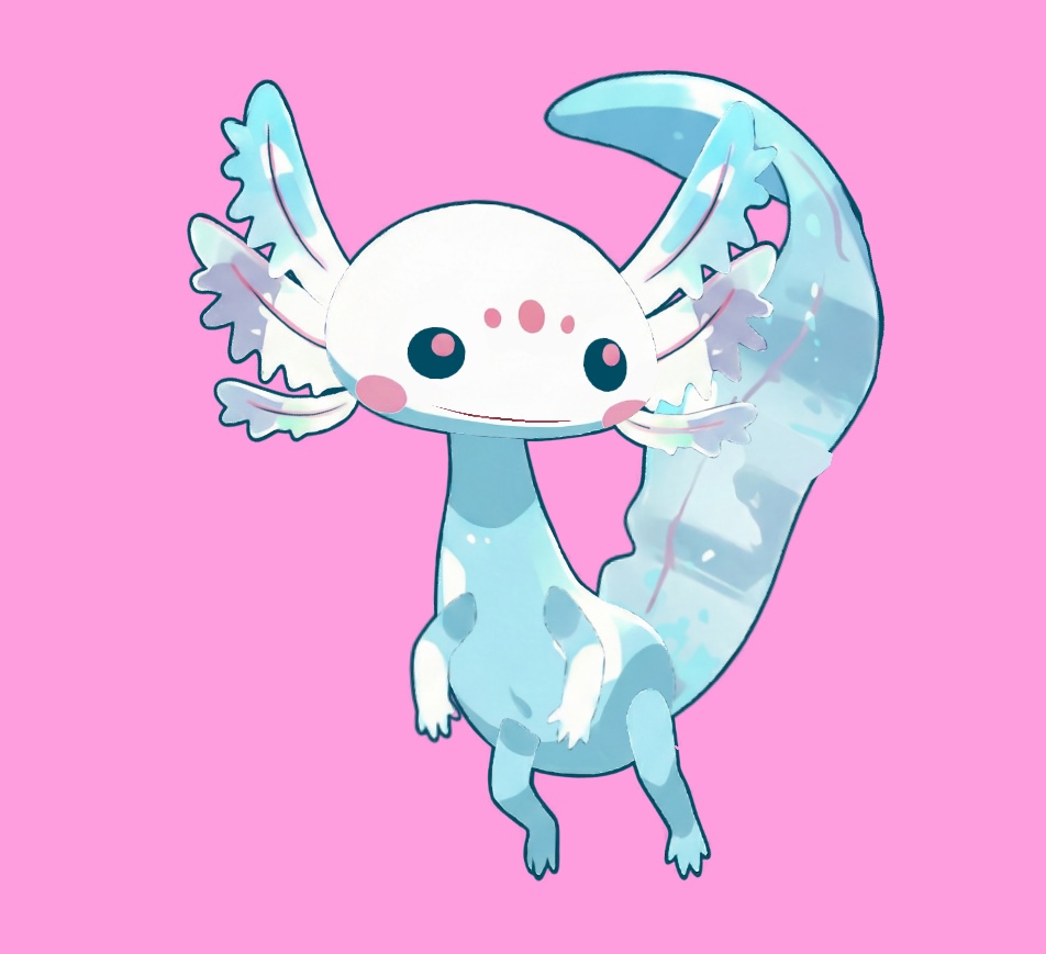 live2dモデル ウーパールーパ