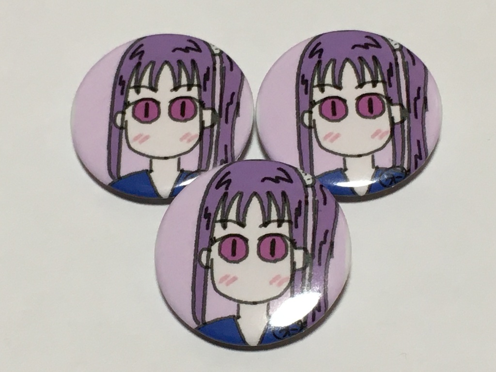 魔除けの缶バッジ(沼津のアレの様なもの)