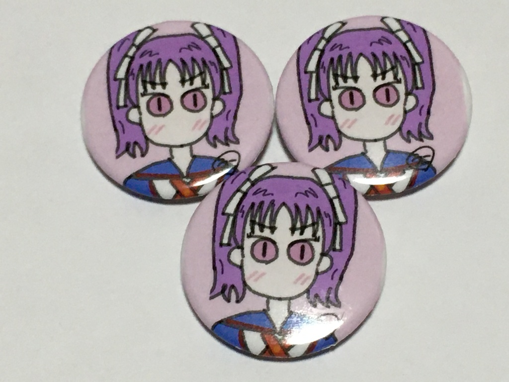 魔除けの缶バッジ(沼津のアレの様なもの)