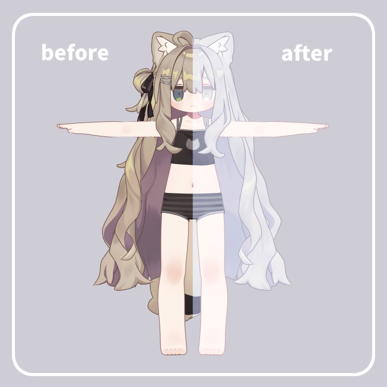 【キプフェル専用】kipfel white make up【無料 / Free】