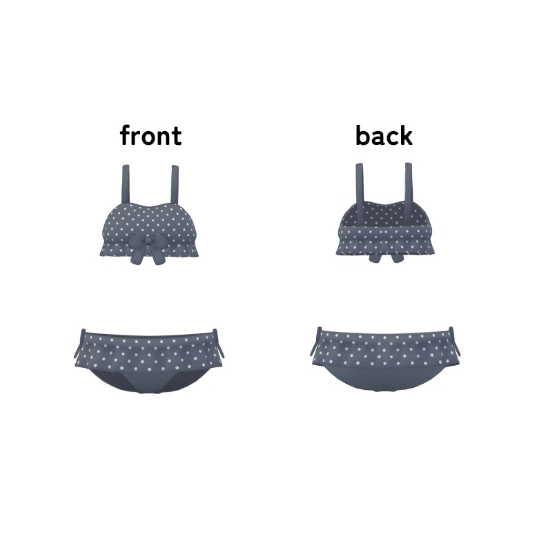 【まめふれんず対応】Petitebow Swim